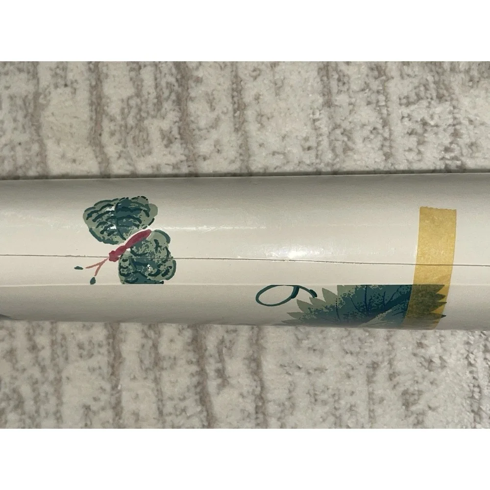 Vintage Schumacher Wall Covering Paradise Fruit #506531 Double Roll 27
